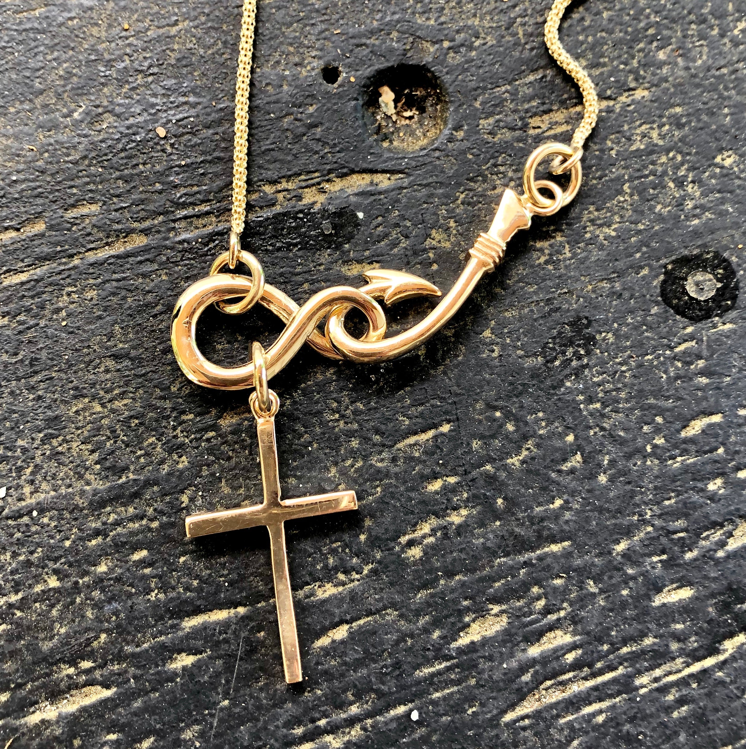 Hooked on Christ Forever - Box Chain