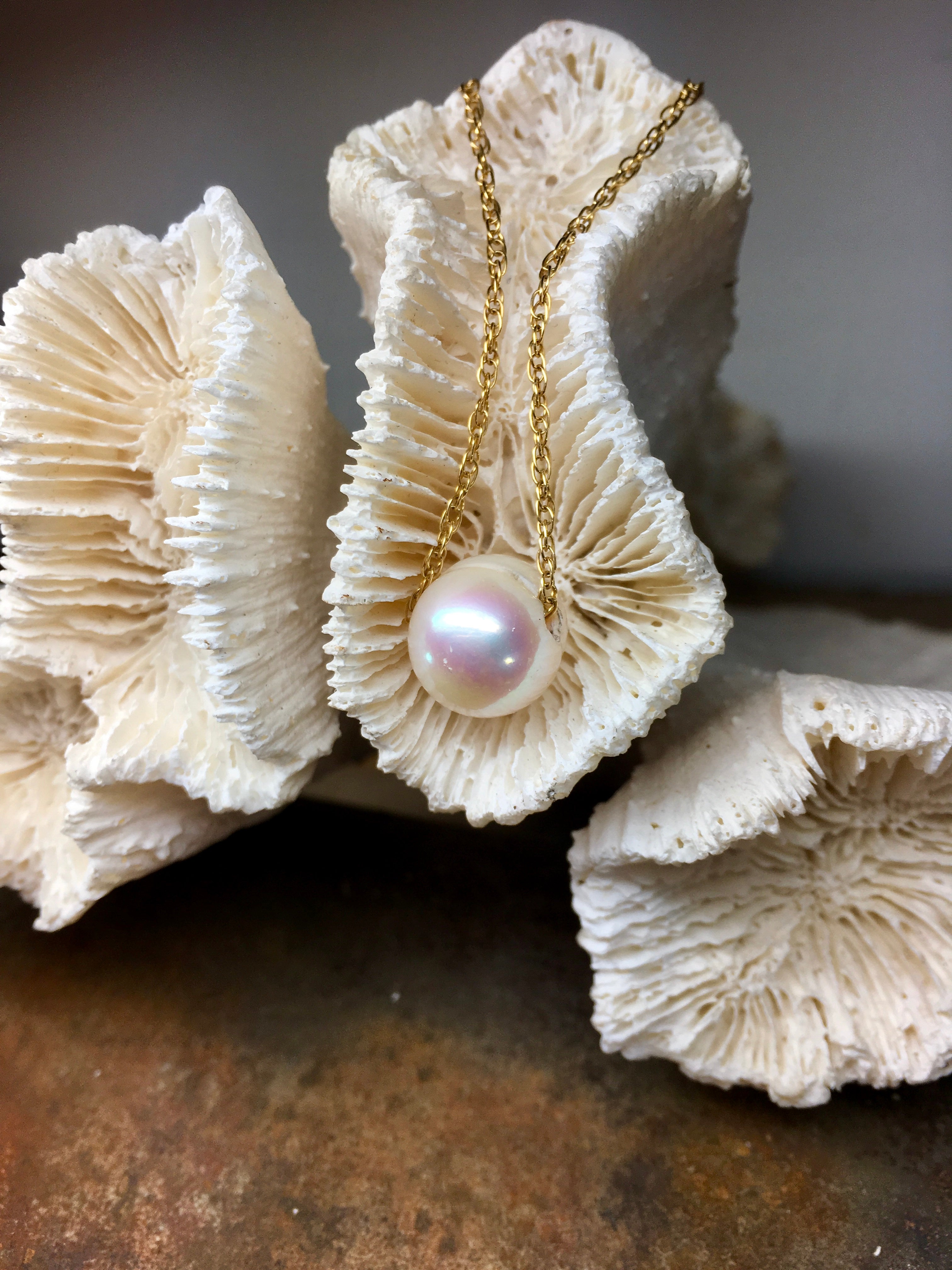 Seabreeze Fresh Water Pearl Necklace