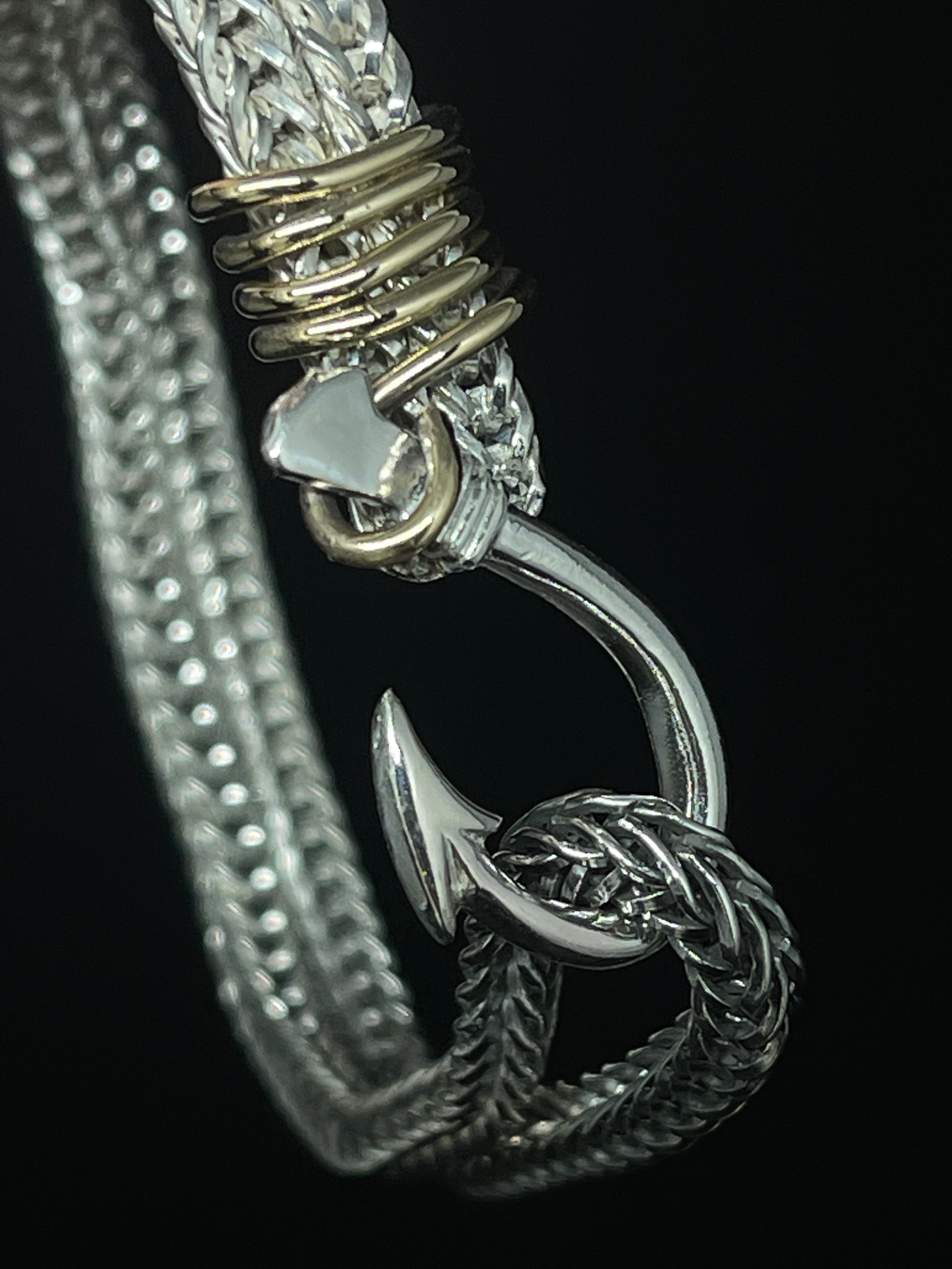 Foxtail version of "Murrells Inlet Hook bracelet"